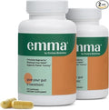 (2 pack)Emma Bloating & Gas Relief Supports Flatter Tummy by Enclave BioActives – 60 Capsules Fit And Glow