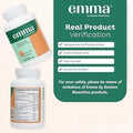 (2 pack)Emma Bloating & Gas Relief Supports Flatter Tummy by Enclave BioActives – 60 Capsules Fit And Glow