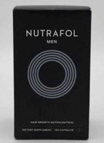 NUTRAFOL Men Hair Growth Nutraceutical 120 Capsules NEW Fit And Glow