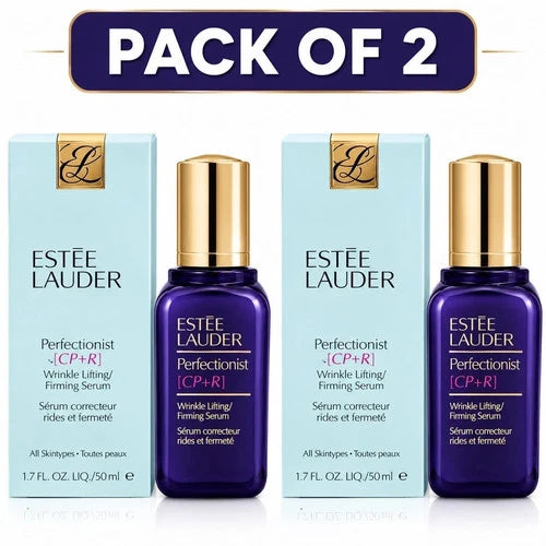 Estée Lauder Perfectionist CP+R Wrinkle Lifting & Firming Serum 1.7 fl oz (Pack of 2)