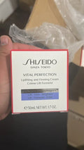 Shiseido Vital Perfection Uplifting And Firming Day Cream SPF30 50ml 1.7oz NIB Fit And Glow