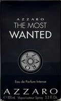 AZZARO THE MOST WANTED INTENSE EAU DE PARFUM SPRAY FOR MEN 3.38 Oz / 100 ml NEW! Fit And Glow